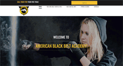 Desktop Screenshot of americanblackbelt.com